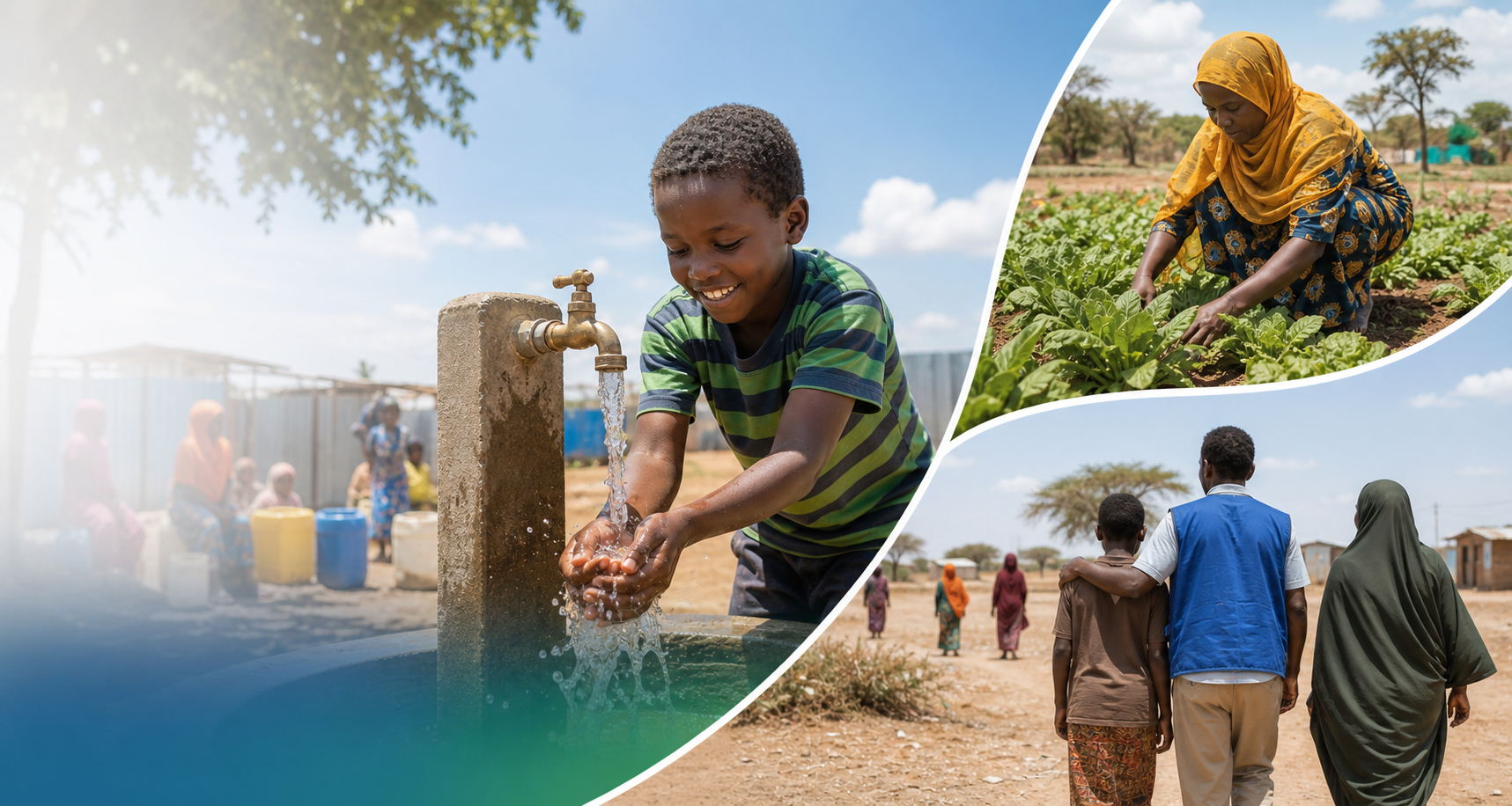 Community water, livelihoods and field support in Somalia
